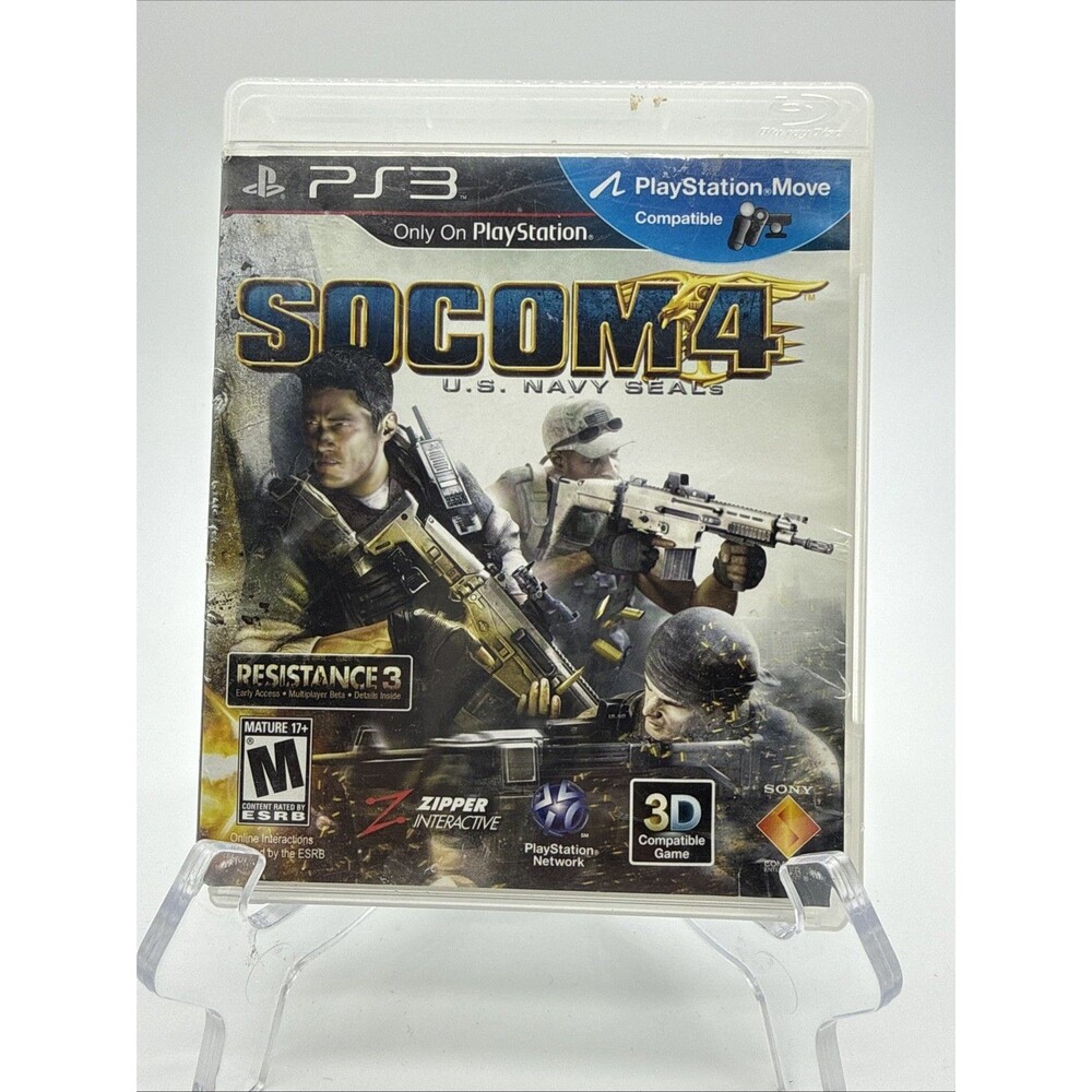 SOCOM 4: U.S. Navy SEALs (Sony PlayStation 3, 2011)